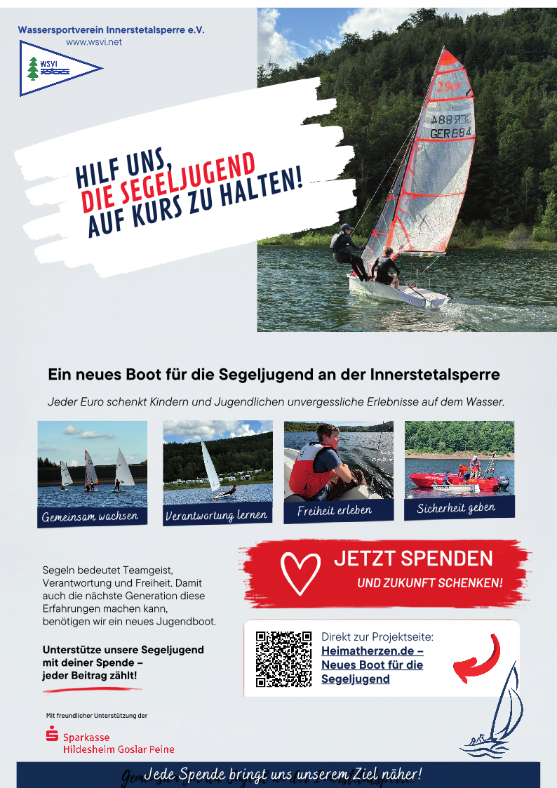 Spendenaktion Segeljugend